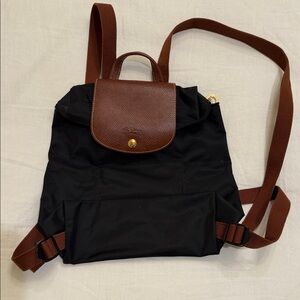 Longchamp Le Pliage Nylon Canvas Backpack